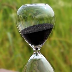 Hourglass, HoveBeaty Hand-Blown Sand Timer Set for