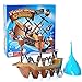 Babrit Pirate Boat Game Pirate Ship Penguin Balance Game Family Toys