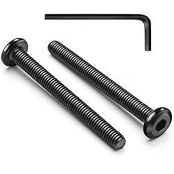 Krysay M8 x 70mm 10Pcs Flat Head Hex Socket Cap