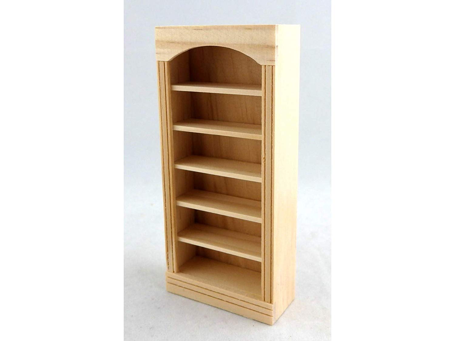 unfinished dollhouse bookcase