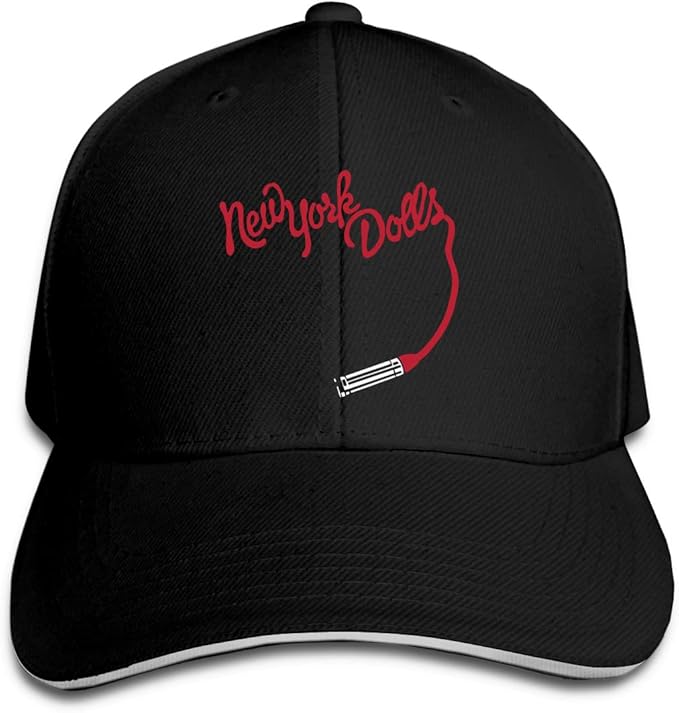 Amazon ニューヨーク ドールズ New York Dolls キャップ メンズ 帽子 野球帽 ハット ベースボールキャップ ユニセックス 原宿ヒップホップ サン バイザー おしゃれ ワイドつばバケット ワンポイント キャップ 通販