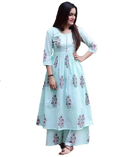 Womens Cotton Straight Kurta