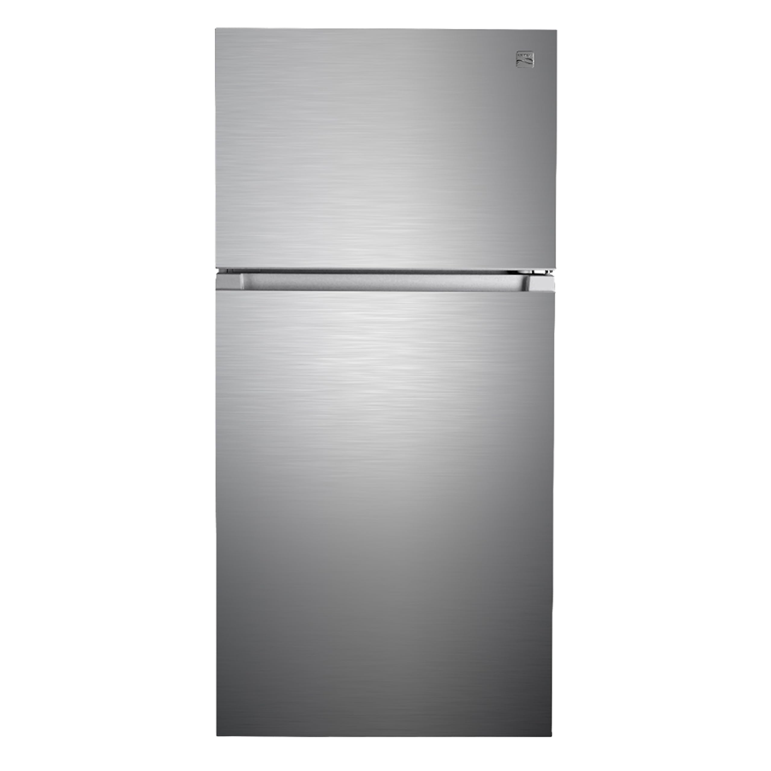 Photo 1 of Kenmore 46-62315 30" Top Mount Refrigerator with Freezer-Adjustable Shelving, Humidity-Controlled Crispers, Optional Ice Maker, LED Light, ENERGY STAR Certified, 18.2 cu. ft. Capacity-Stainless Steel