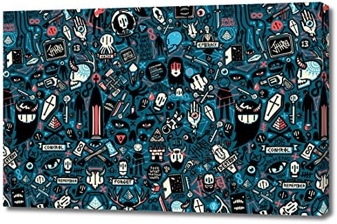Curioos L_CA00163492_GW "The Committee (Infinity) 02" Canvas Print, Large