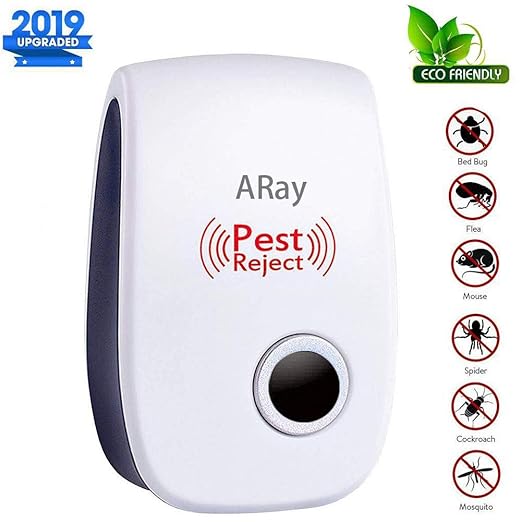 Aray Repellente Ultrasuoni Anti Zanzare 100 Sicuro Repellente Elettronico Antizanzare Repellente Per Zanzara Ratti Scarafaggi Mosche Triotti