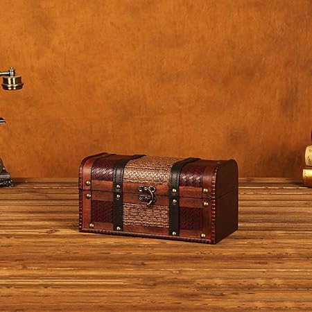 treasure chest toy box wooden