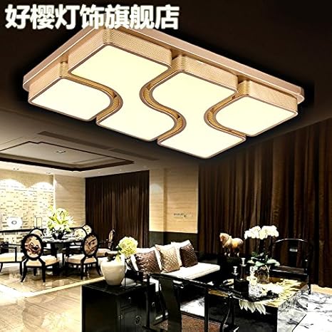 Lights Cc Ledrectangular Gold Ceiling Light Minimalist And Kim Ho