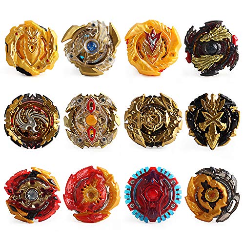 XD168-21B Bey Battling Top Burst Launcher Grip Set Storage3T6B Box Top Burst Gyros 4D with Launcher Burst Toys(Gold Editio)