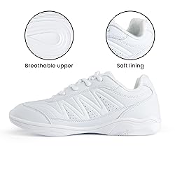 TAILORIA Cheer Shoes Girls-White & Black