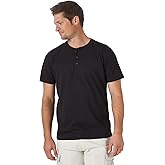 Wrangler Authentics Men's Short Sleeve Henley Tee