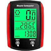 ERYUE Bike Computer,Wired Bike Computer 19 Functions Touch Bike Speedometer Waterproof Bicycle Computer with Backlight