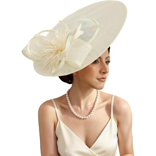 2268 Womens Netting Fascinator Wedding Church Racing Cocktail Hat Headpiece Lawliet Womens Netting Fascinator Wedding Church Racing  main image 4