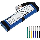 Youejoeq 6800mAh Replacement Battery for Xtreme 3 Wireless Bluetooth Speaker, fits Part no GSP-2S2P-XT3A