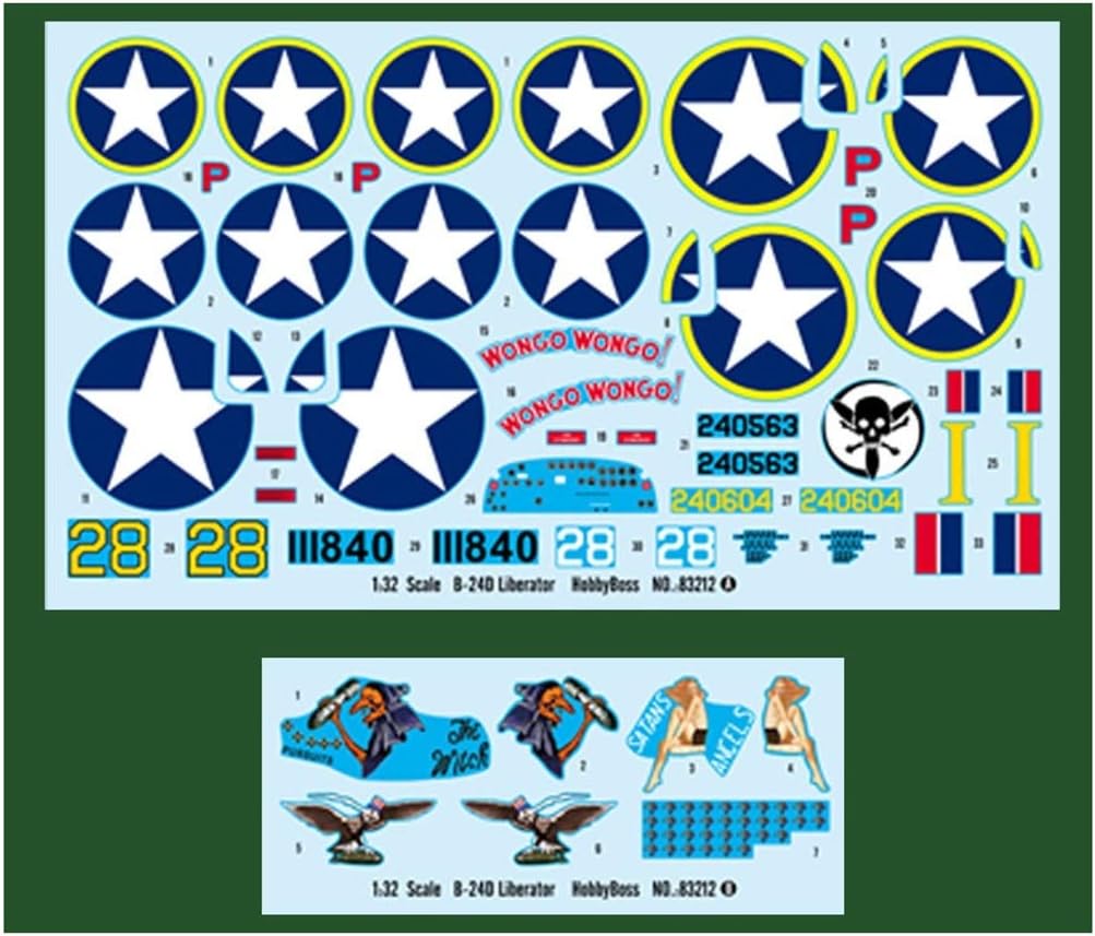 Hobbyboss 1: 32 - USB-24D Liberator, Beige, Blue, Grey - Image 3