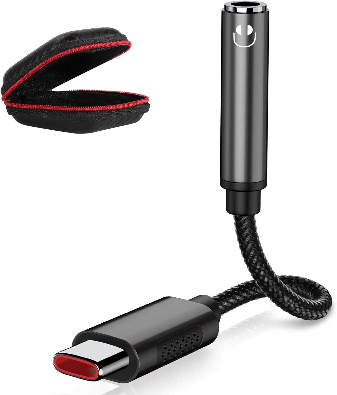 USB C to 3.5mm Jack Adapter,iMangoo Type C Headphone Audio Adapter Cable with Hi-Res DAC Chip for iPhone 16 17 Pro Samsung S25 S24 FE Ultra A56 A36 A55 A35 A16 A17 OnePlus Mi 13T Pixle 9 Pro 9a 8a 7a