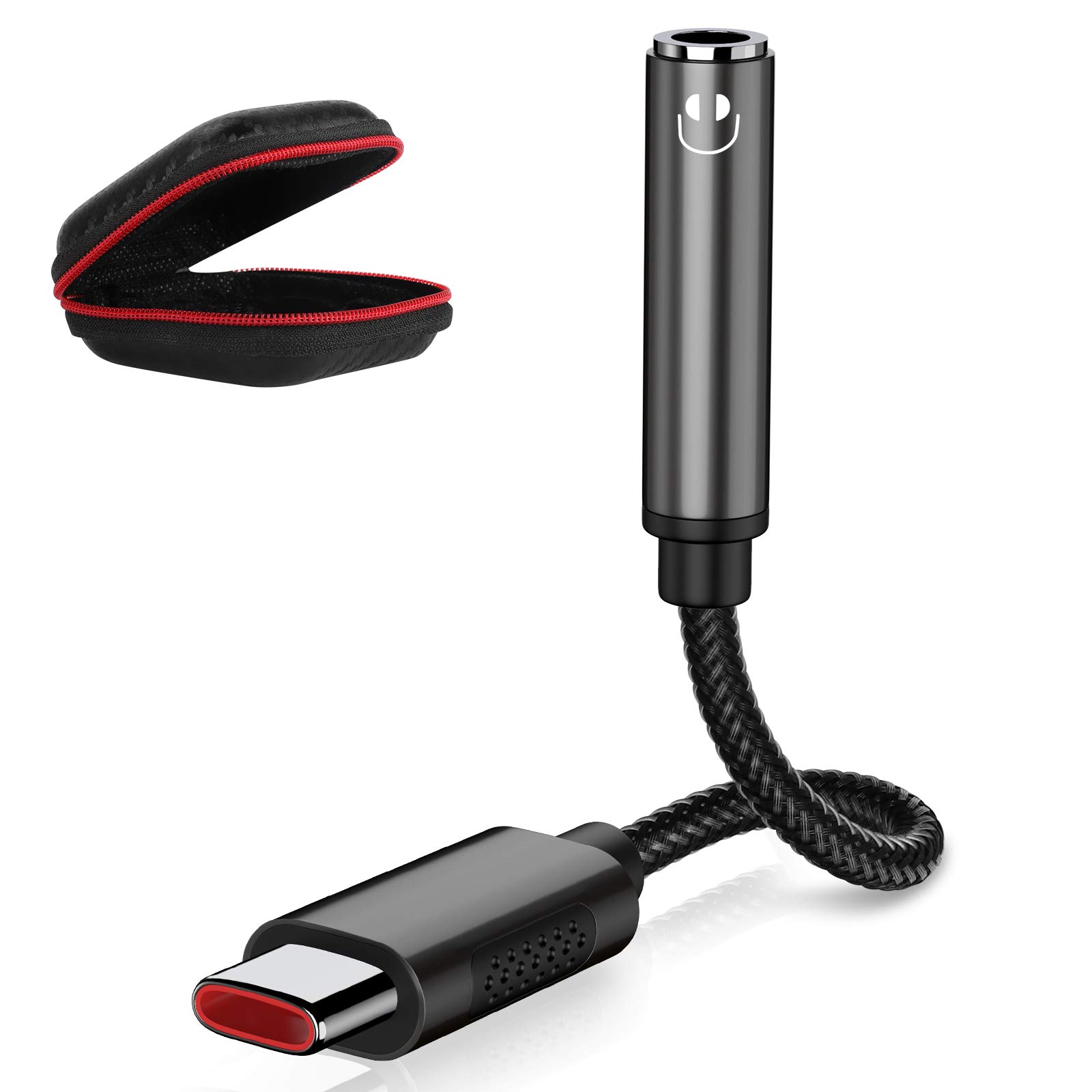 USB C to 3.5mm Jack Adapter,iMangoo Type C Headphone Audio Adapter Cable with Hi-Res DAC Chip for iPhone 16 17 Pro Samsung S25 S24 FE Ultra A56 A36 A55 A35 A16 A17 OnePlus Mi 13T Pixle 9 Pro 9a 8a 7a