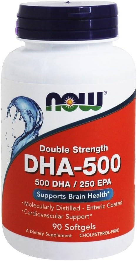 Ômega 3 DHA 500mg EPA 250mg Now Foods (90 Cápsulas) por Now Foods