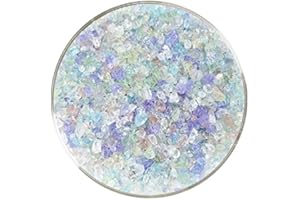 New Hampshire Craftworks Perfect Pastels Designer Coarse Frit Mix - 8oz - 90COE - Made from Bullseye Glass