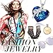 Ocean Heart Necklace for Women Pendant - Crystal from Swarovski Fine Jewelry | Valentines Birthday Christmas Gift with Luxury Gift Box - Eternal Love