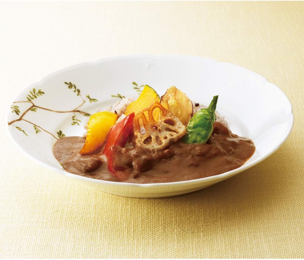 NARUMI 里花暦 陶磁器カレー皿セット