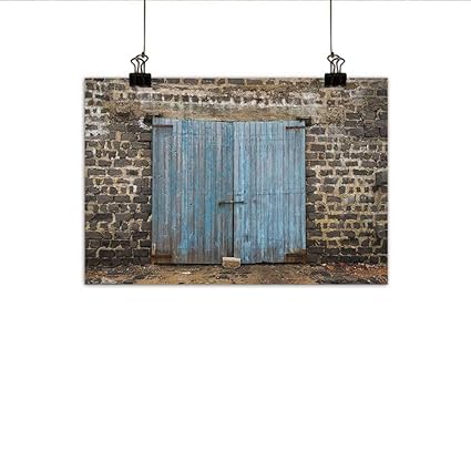 Amazon Com Littletonhome Rustic Modern Oil Paintings Stone Wall
