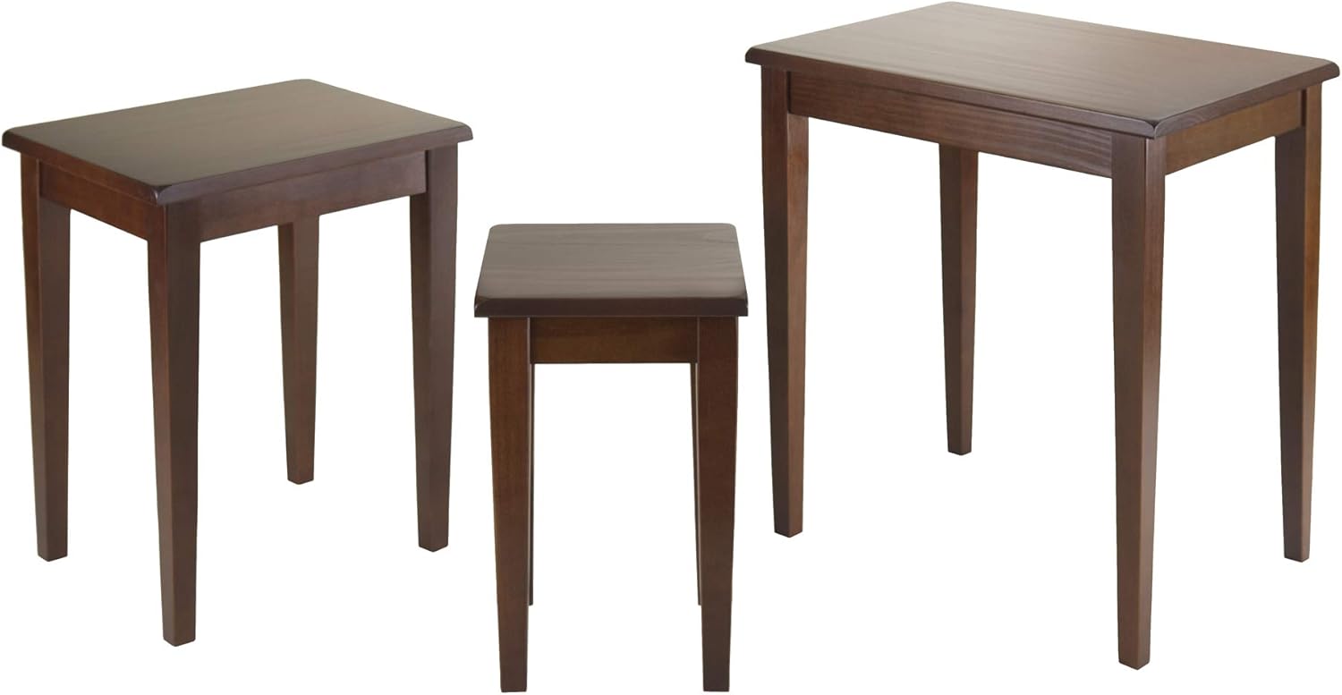 Winsome Wood Regalia Accent Table, Walnut: Furniture & Decor