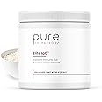 Pure TheraPro Rx Elite IgG Immunoglobulin Supplement Powder, 2-Month Supply, Gut Health & Immune Support, 1100 mg IgG, IGA & IgM, Sunflower Lecithin | Colostrum Supplement Alternative