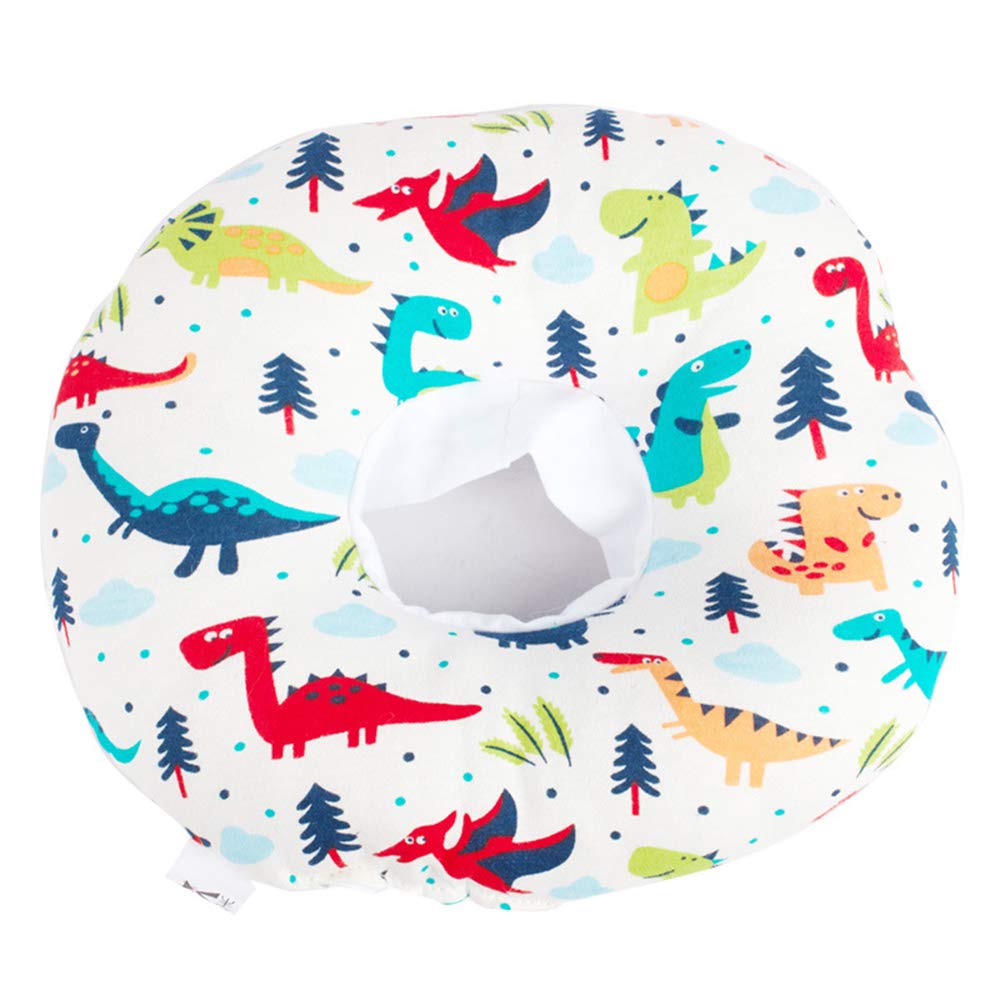 Amasawa Cotton Pet Protective Collar, Dinosaur, 16-31 cm, Dog, Anti-Bite, Adjustable