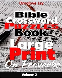 Buy Bible Crossword Puzzle Book On Proverbs For Adults And Kids For Adults And Kids Volume 2 A Bible Brain Game Book Series Book Online At Low Prices In India Bible