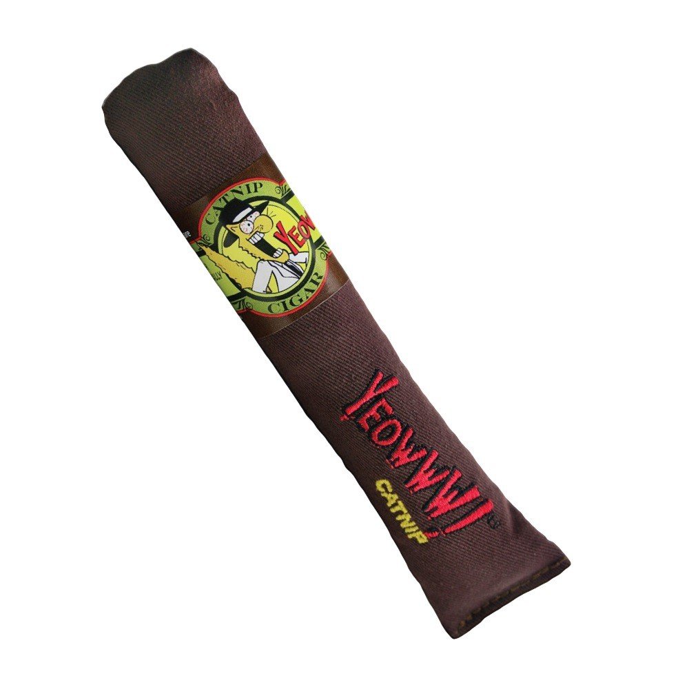 NEW! Yeowww Cigar for your cat filled with catnip 1 piece