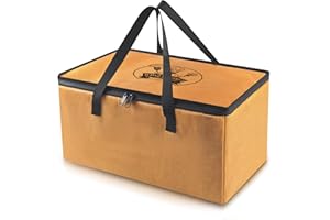 BANGIE BBQ Blanket for Resting Meat | Grilling Gift for Men | Anniversary Birthday Father's Day Grilling Smoker Accessories Gift | Meat Blanket with Wide Mouth for Large Brisket/Pork Shoulders/Turkeys (19in)