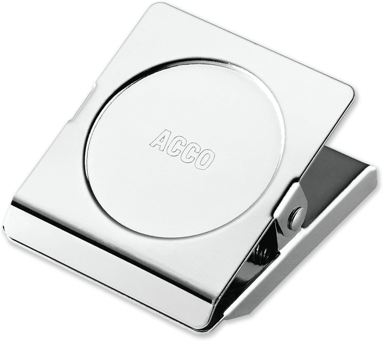 ACCO Square Magnetic Clip, 1 3/4-Inch Size, Medium, 12 Per Pack (A7072132)