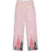 Pajama Pants Car Space Animals Pajama Bottoms Soft Pjs Elastic Waist Lounge Pants 6-14Y