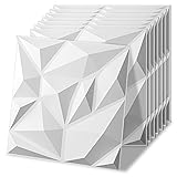 Art3d 100 Pack Decorative 3D Wall Panels, 97
