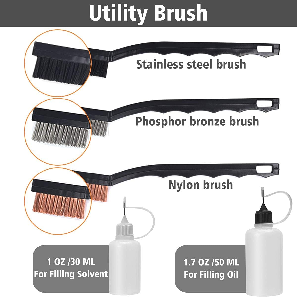 iunio -Gun Cleaning Kit-，Universal，All Caliber，with Mat and Carrying Case，for All Guns, Rifle, Shotgun, Handgun, Pistol, Hunting, Shooting : Sports & Outdoors