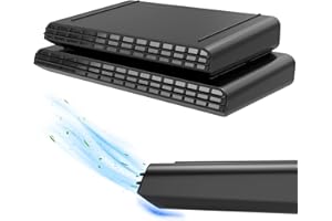 Sinvanho Under Seat Vent Deflectors for Chevy Chevrolet Silverado and GMC Sierra 2019 2018 2017 2016 2015 2014 1500/ 2500HD/ 3500HD, Air Vent Extension Accessories for Rear Passenger Occupant