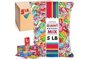 A GREAT SURPRISE Party Pinata Candy Mix - 5 Pounds - Big Bulk Parade Candies - Birthday Candies for Goodie Bags - Candy Individually Wrapped - Pinata Filler Stuffer Variety Pack