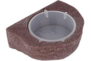 Reptile Feeder Bowl,Pangea Crested Gecko,Magnetic Feeding Ledge,Magnetic Gecko Feeding Ledge,Bowls Dishes,Plastic Reptiles Pe