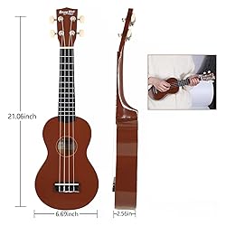 Strong Wind Soprano Ukulele 21 Inch Basswood