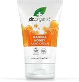 Dr Organic Manuka Honey Hand Cream 125ml Dry Skin Moisturising Natural view 1