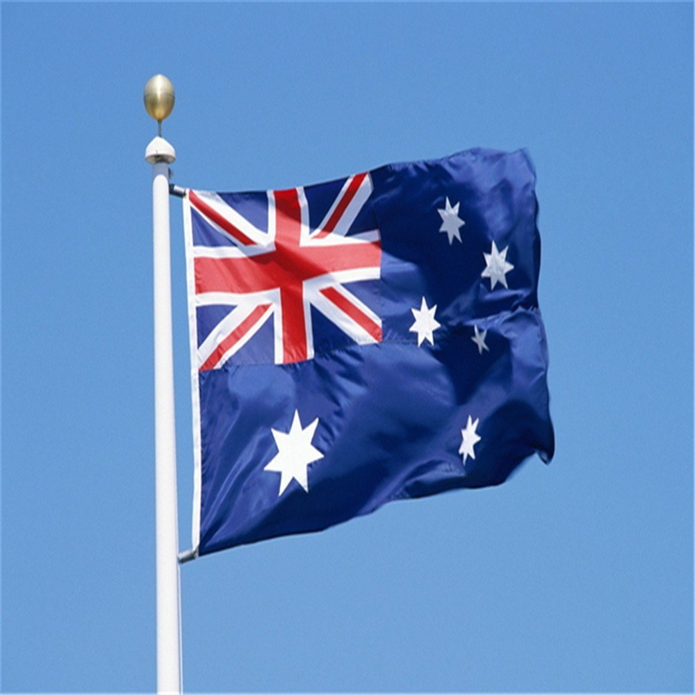 Forviupet Australia Grommets Banner Country Brass Pennant Flag