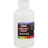 US Art Supply Clear Gloss Acrylic Airbrush Paint (8 oz) | Protective Top Coat for Acrylic Painting, Paper, Canvas, Wood &amp; Fabric