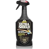 Absorbine UltraShield EX Insecticide Spray for Horses & Dogs, Kills & Repels Fly Tick Mosquito Flea Lice, Lasts Up to 17 Days