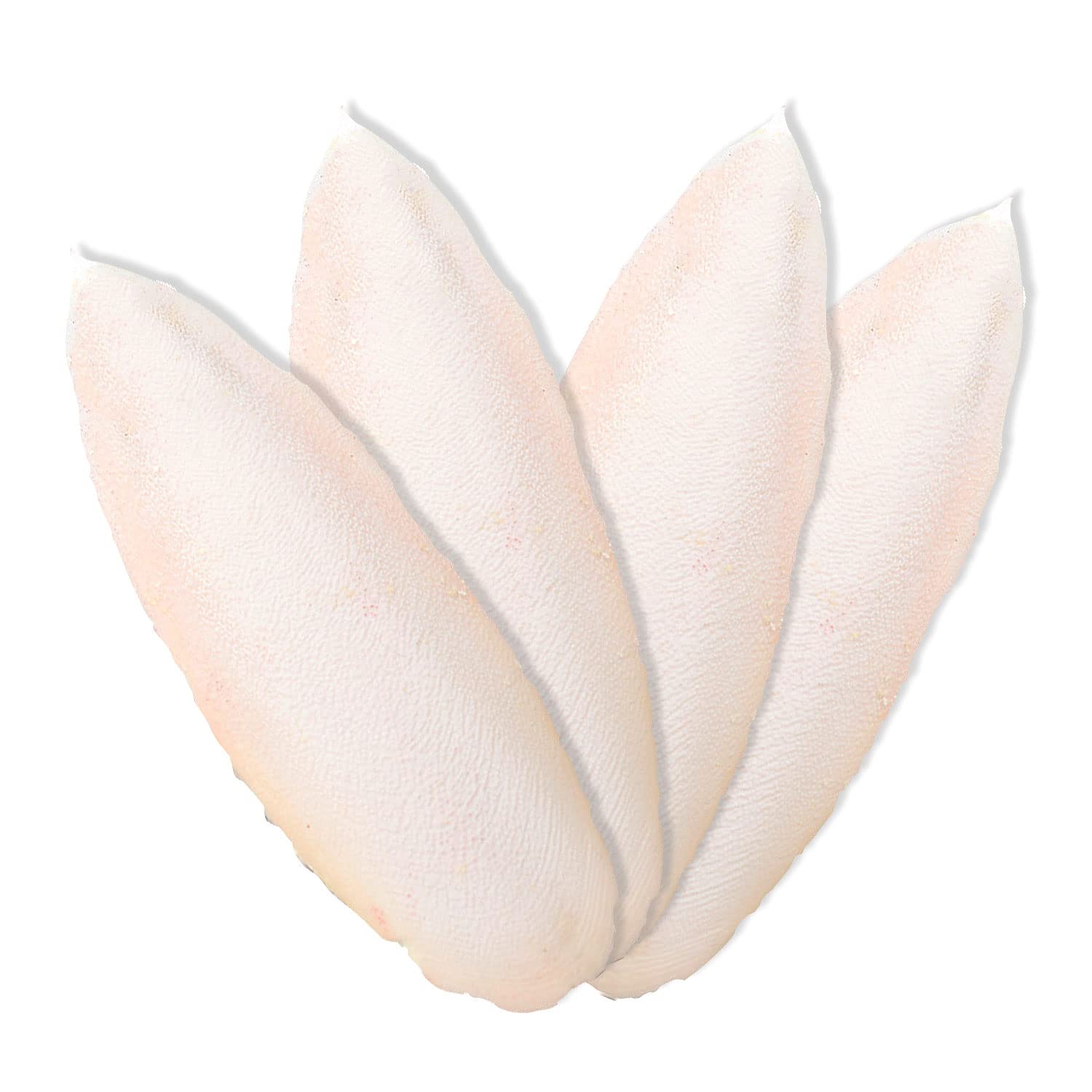 Newsmy 4 Pack Cuttlefish Bone for Birds, Natural Cuttlebone for Parrots and Budgies, Calcium Chew for Beak Care, Suitable for Snails and Tortoise [4Pcs 15CM]