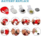 Chizea Bike Lights 6 LED Front and Rear Headlight Taillight Set Waterproof view 7