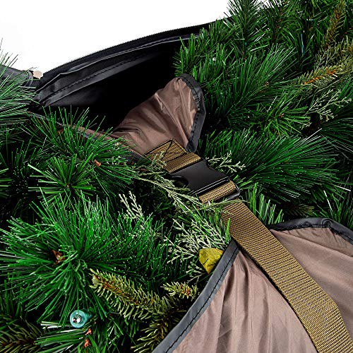 [Rolling Duffle Bag Tree Storage Bag] Big Wheeled 9 Foot Christmas