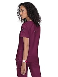 KOI Stretch 1059 Georgia Top Wine XXS