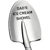 Dad Birthday Gift, Funny Personalized Dad Gifts from Daughter Son, Dad's Ice Cream Shovel, Fathers Day Gifts for Dad