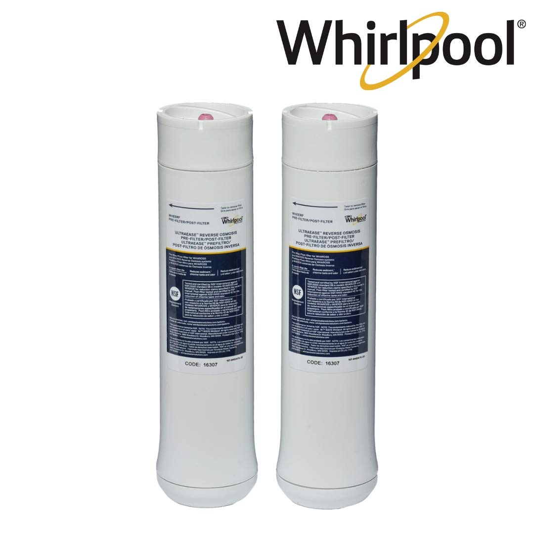 Whirlpool WHEERF Replacement Water Filter Cartridges White, 9.8 x 2.5 x
