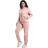 ANOTWENER Women's Sweatsuits Jogging Suits 2 Piece Outfit Tracksuit Half Zip Lounge Sets with Pockets